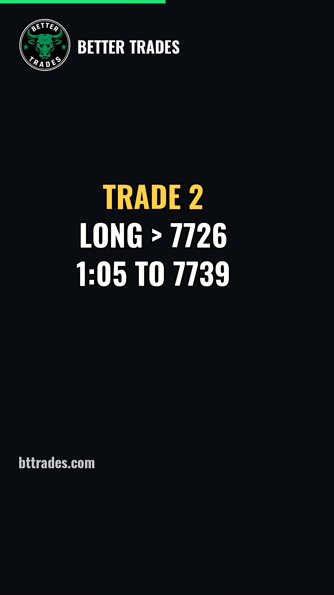 Thu Oct 15 · Flush to 7670, V-bounce to 7754